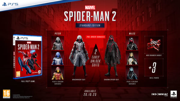 Sony Interactive Entertainment Marvel’s Spider-Man 2 Standard Engelska PlayStation 5