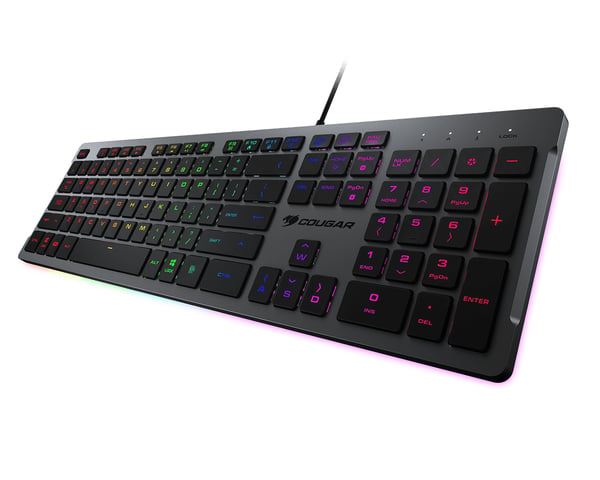 COUGAR Vantar S tangentbord Spela USB Svart