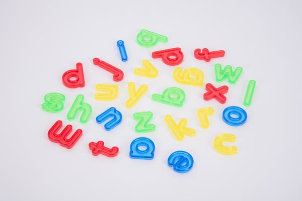 Tickit Translucent Letters Lowercase