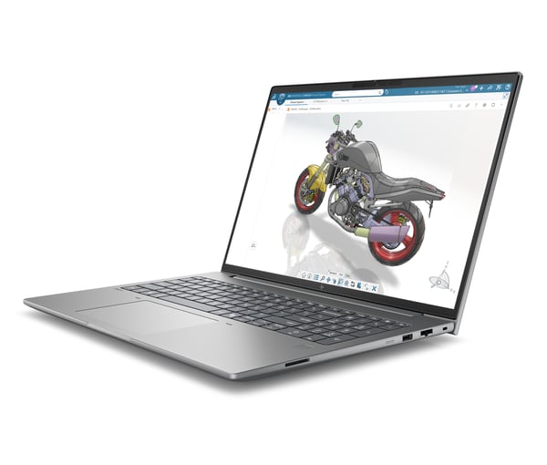 HP ZBook X G2i 16 inch Mobile Workstation PC Copilot+ PC Intel Core Ultra 7 356H 32 GB DDR5-SDRAM 1 TB SSD Windows 11 Pro AI Workstation, AI PC Sølv