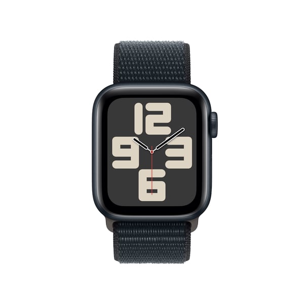 Apple Watch SE OLED 40 mm Digital 324 x 394 pixlar Pekskärm Svart Wi-Fi GPS