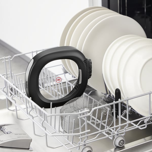 Tefal Vision FF2528E0 rasvakeitin Yksi 2,1 L Erillinen 1900 W Musta