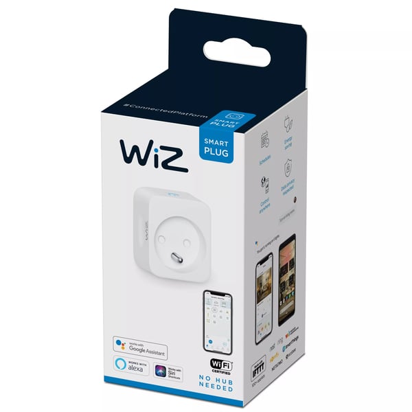 WiZ 8718699789343 smart stik 2300 W Hjem Hvid