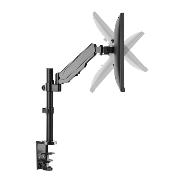 Techly ICA-LCD 515B monitorin kiinnike ja jalusta 81,3 cm (32") Vastaanotto Musta