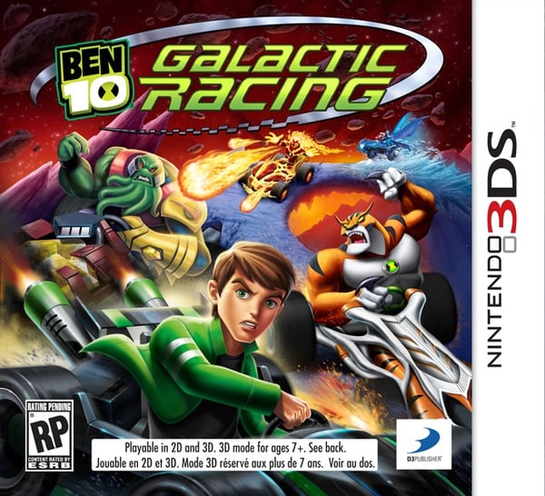 Nintendo BEN 10 Galactic Racing, 3DS Nintendo 3DS Nintendo BEN 10 Galactic Racing, 3DS Nintendo 3DS