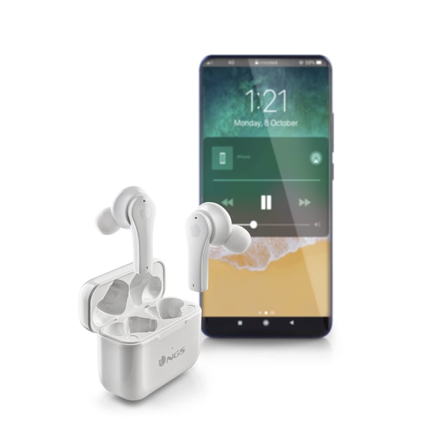 NGS ARTICA BLOOM Kuulokkeet Langaton In-ear Puhelut/Musiikki USB Type-C Bluetooth Valkoinen