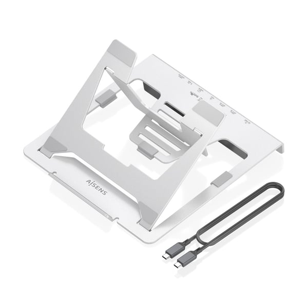 AISENS ASUC-7P045-GR laptop stativ Stander til laptop og tablet Grå 40,6 cm (16")