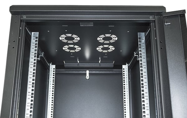 Intellinet 713603 rack 22U Fristående rack Svart