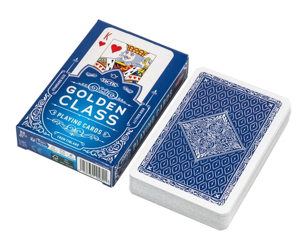 Tactic Golden Class kortspil 58 stk