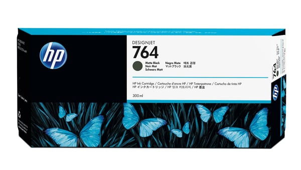 HP 764 300 ml mattsvart bläckpatron