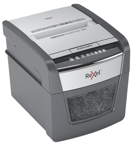 Rexel Optimum 45X automaattinen paperisilppuri, P4