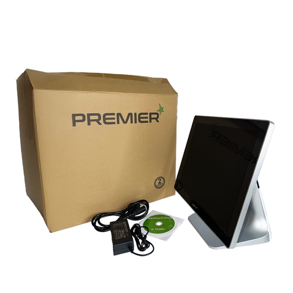 Premier KT-3000 J6412 1,99 GHz Allt-i-ett 38,1 cm (15") 1024 x 768 pixlar Pekskärm Silver
