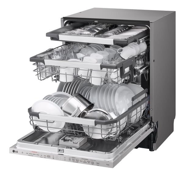 LG DB597TXS Fuldt indbygget 14 kuverter
