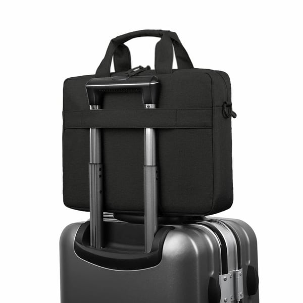 eSTUFF GLB201610 väskor bärbara datorer 35,8 cm (14.1") Toppmatad väska Svart