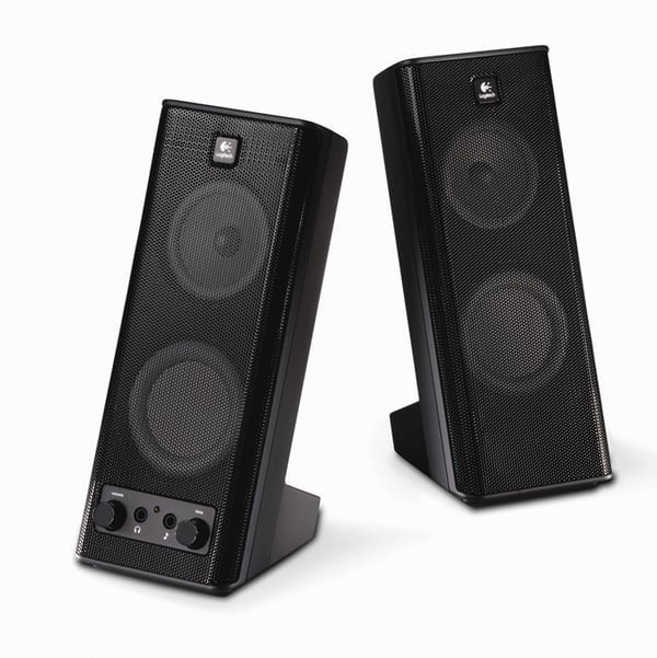 Logitech X-140 Speakers Sort Ledningsført 5 W