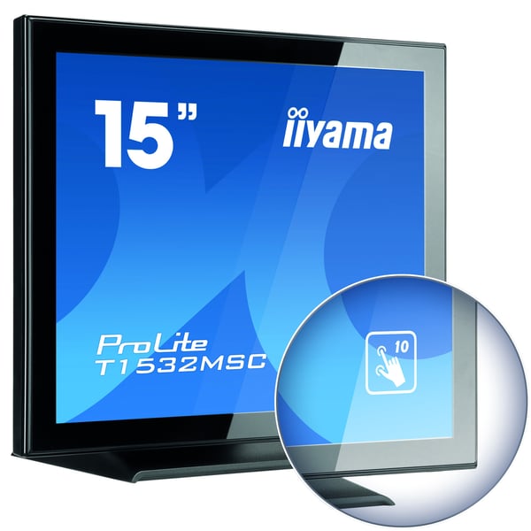 iiyama T1532MSC-B5AG POS-skærme 38,1 cm (15") 1024 x 768 pixel Berøringsskærm