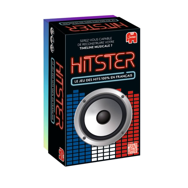 Jumbo Hitster 100% chansons françaises 30 min Korttipeli Juhla