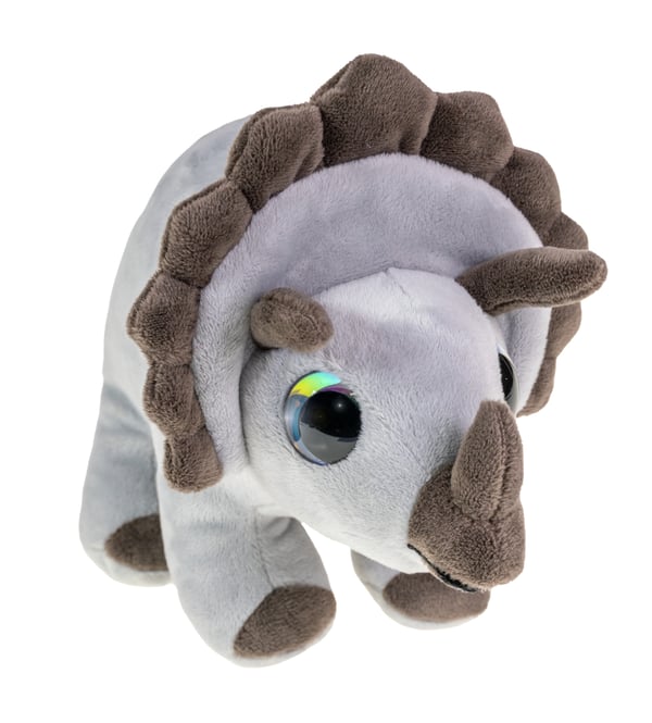 Lumo Stars Dino Triceratops classic plush