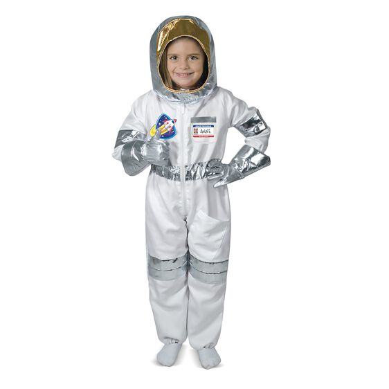 Melissa & Doug Astronaut Role Play Costume Set Maskeraddräkt Barn Unisex Uniform