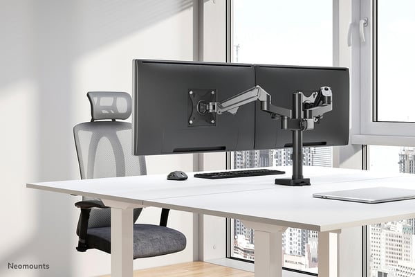Neomounts DS70-750BL2 monitorin kiinnike ja jalusta 68,6 cm (27") Vastaanotto Musta