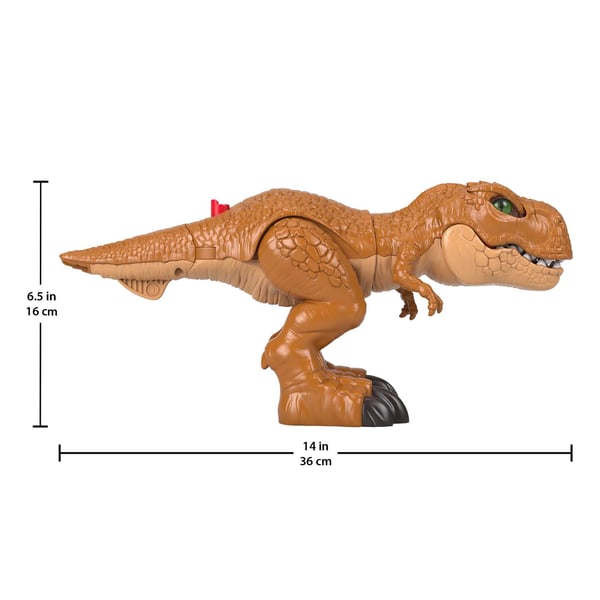 Fisher-Price Imaginext Jurassic World T.Rex som kastar med huvudet
