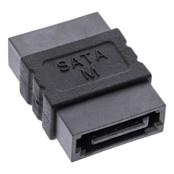 InLine 27700A kabel kønsskifter SATA female SATA Sort
