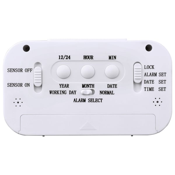 Hama RC 660 Digital väckarklocka Vit