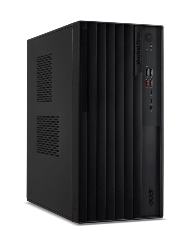 Acer Veriton VVM6735GT Intel Core Ultra 5 225 16 GB DDR5-SDRAM 512 GB SSD Windows 11 Pro Midi Tower PC Musta