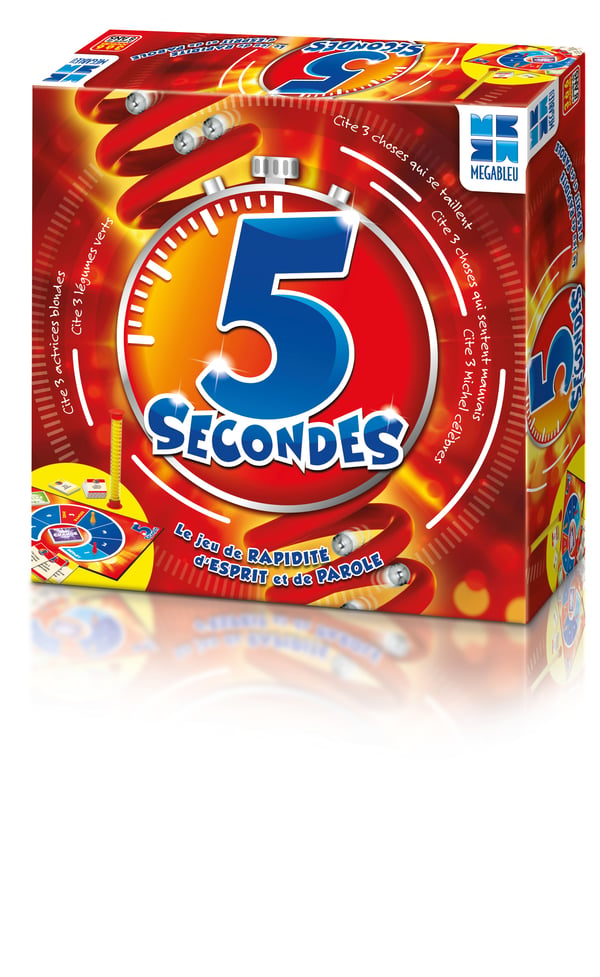 MEGABLEU 678078 brætspil 5 Secondes 20 min. Trivia
