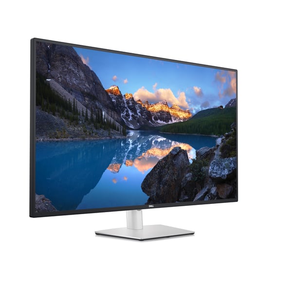 DELL UltraSharp U4323QE tietokoneen litteä näyttö 109,2 cm (43") 3840 x 2160 pikseliä 4K Ultra HD LCD Hopea