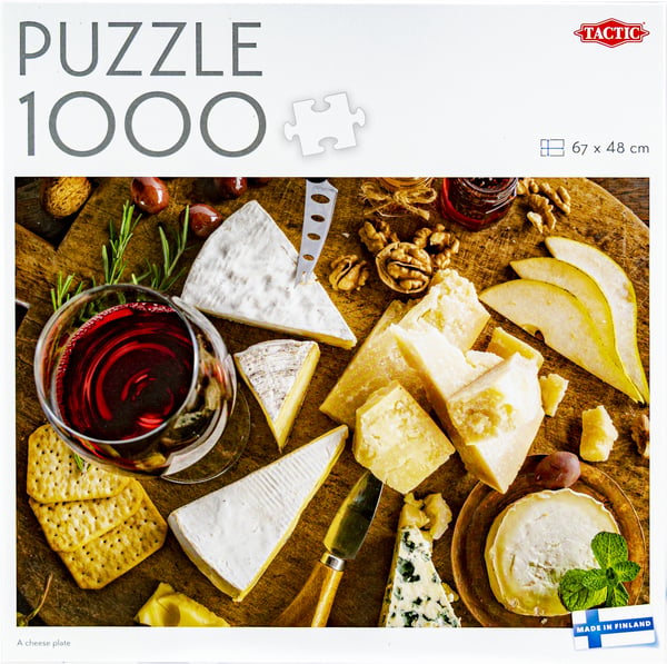 Tactic Lovers A cheese plate Kuviopalapeli 1000 kpl Ruoka & juomat