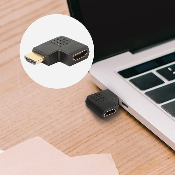 Techly HDMI M/F Sort