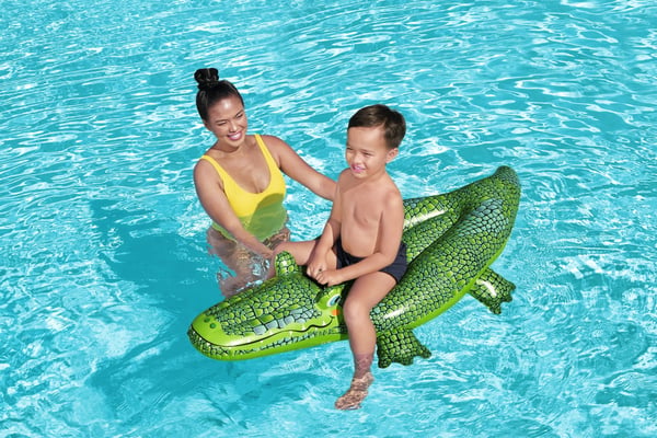 Bestway 41477 pool- och badmadrass Grön Mönstrad Sittbadleksak