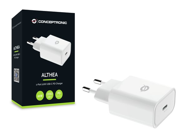 Conceptronic ALTHEA07W Älypuhelin, Universaali Valkoinen USB Sisätila