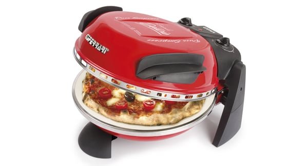 G3 Ferrari Delizia pizza fremstiller & ovn 1 pizza(er) 1200 W Sort, Rød