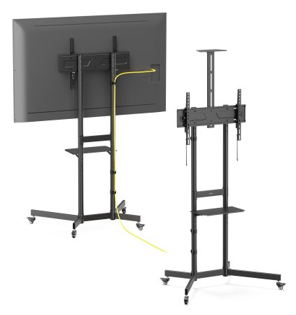 Manhattan 462716 tv-beslag 177,8 cm (70") Sort