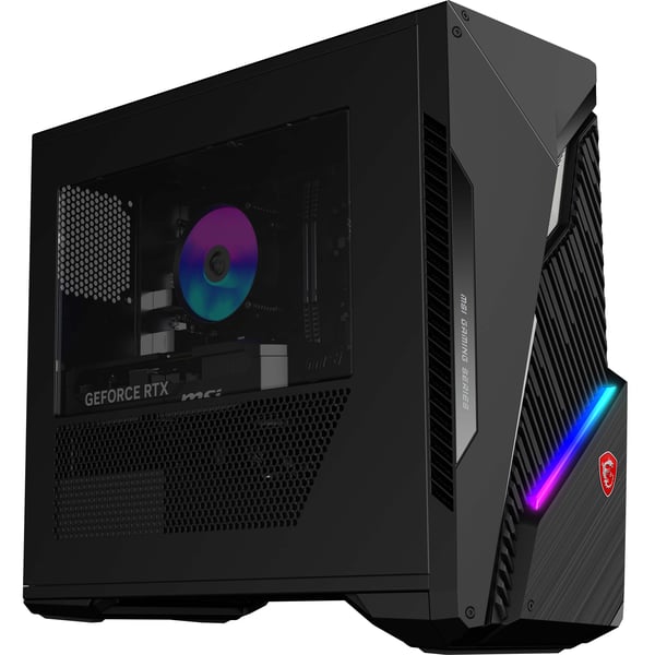 MSI MAG Infinite S3 14NVM5-2873EU Intel® Core™ i5 i5-14400F 16 GB DDR5-SDRAM 1 TB SSD NVIDIA GeForce RTX 5060 Ti Windows 11 Home Työpöytä PC Musta
