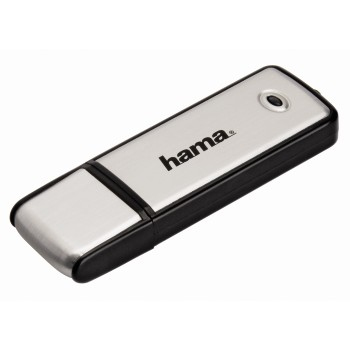 Hama Fancy USB-nøgle 64 GB USB Type-A 2.0 Sort, Sølv