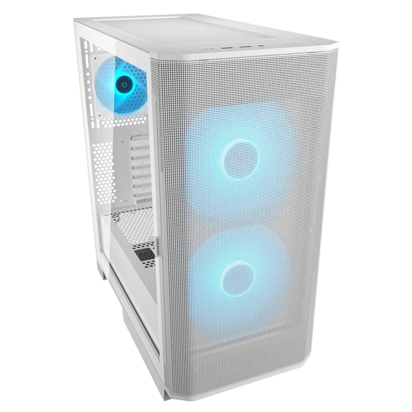 Cougar Kotelo Midi-Tower Airface FLO ARGB Valkoinen - Midi/Minitower - ATX