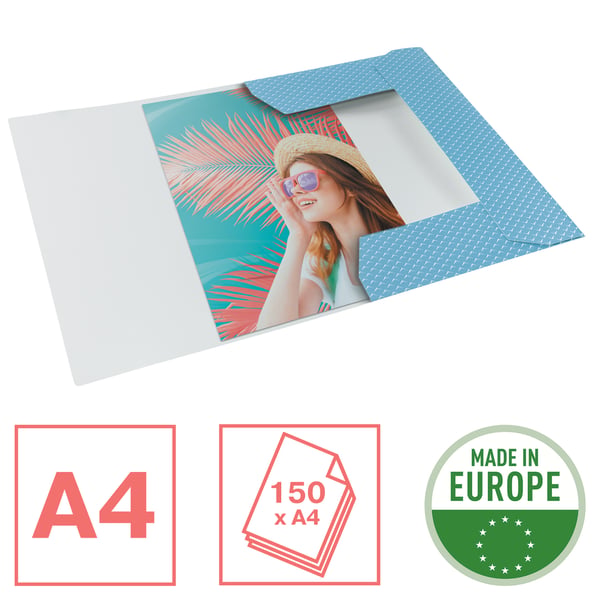 Esselte Colour'Breeze 3-klap mappe, karton