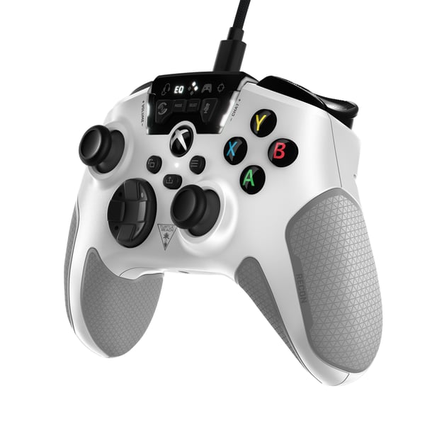 Turtle Beach Recon Sort, Grå, Hvid USB Gamepad PC, Xbox, Xbox One, Xbox Series S, Xbox Series X