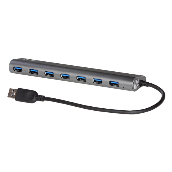 i-tec Metal U3HUB778 keskitin USB 3.2 Gen 1 (3.1 Gen 1) Type-A 5000 Mbit/s Hopea