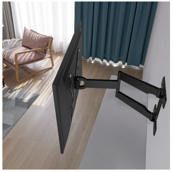 Hama 00220853 tv-beslag 165,1 cm (65") Sort
