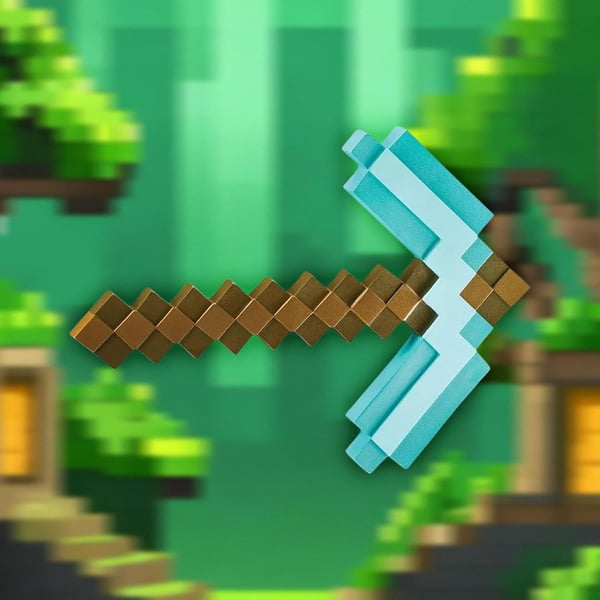 Disguise Minecraft Diamond Pickaxe Barn Ethvert køn