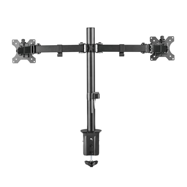 Techly ICA-LCD 582-D skærmbeslag og -stativer 81,3 cm (32") Skrivebord Sort