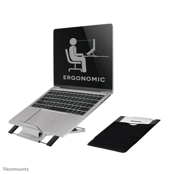Neomounts NSLS100 laptop stativ Notebook armhylde Sølv 55,9 cm (22")
