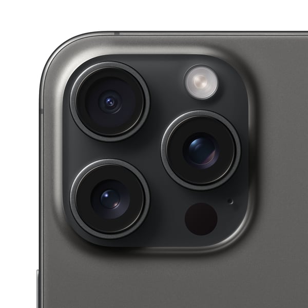 Apple iPhone 15 Pro Max 17 cm (6.7") Kaksois-SIM iOS 17 5G USB Type-C 1 TB Titaani, Musta