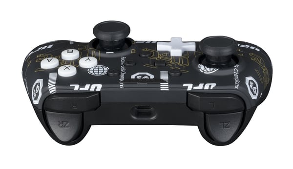 Konix UFC Sort, Hvid USB Gamepad Analog/digital Nintendo Switch, Nintendo Switch Lite, PC
