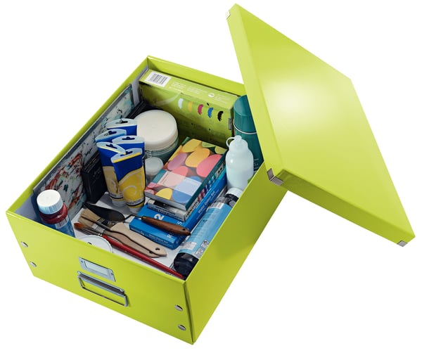 Leitz 60450064 Förvaringslåda för mappar Hårdpapp Grön