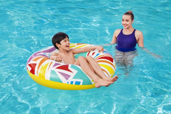 Bestway 36228 pool- och badmadrass Blandade färger Bild PVC Simring